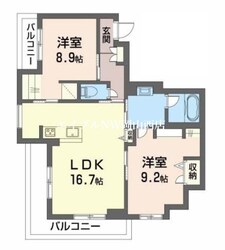 アトリエール番町の物件間取画像